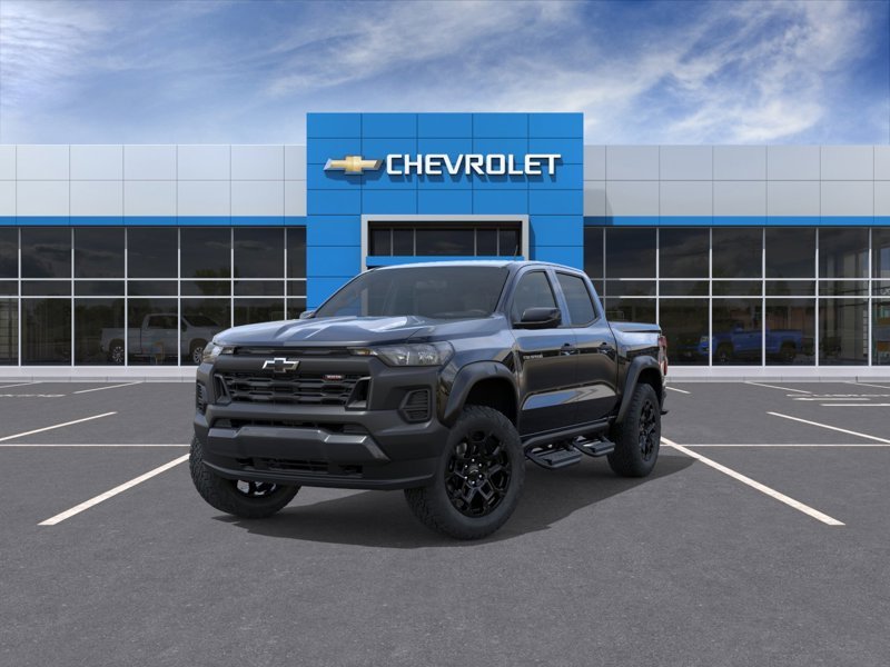 CHEVROLET Colorado COLORADO 4WD CREW CAB TRAIL BOSS SHORT BOX (0TR) 2026 NOIR Mont-Laurier - photo #0