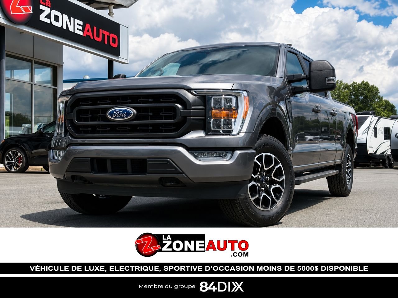 Ford F-150 XLT 302A FX4 2022 Gris Granby - photo #0