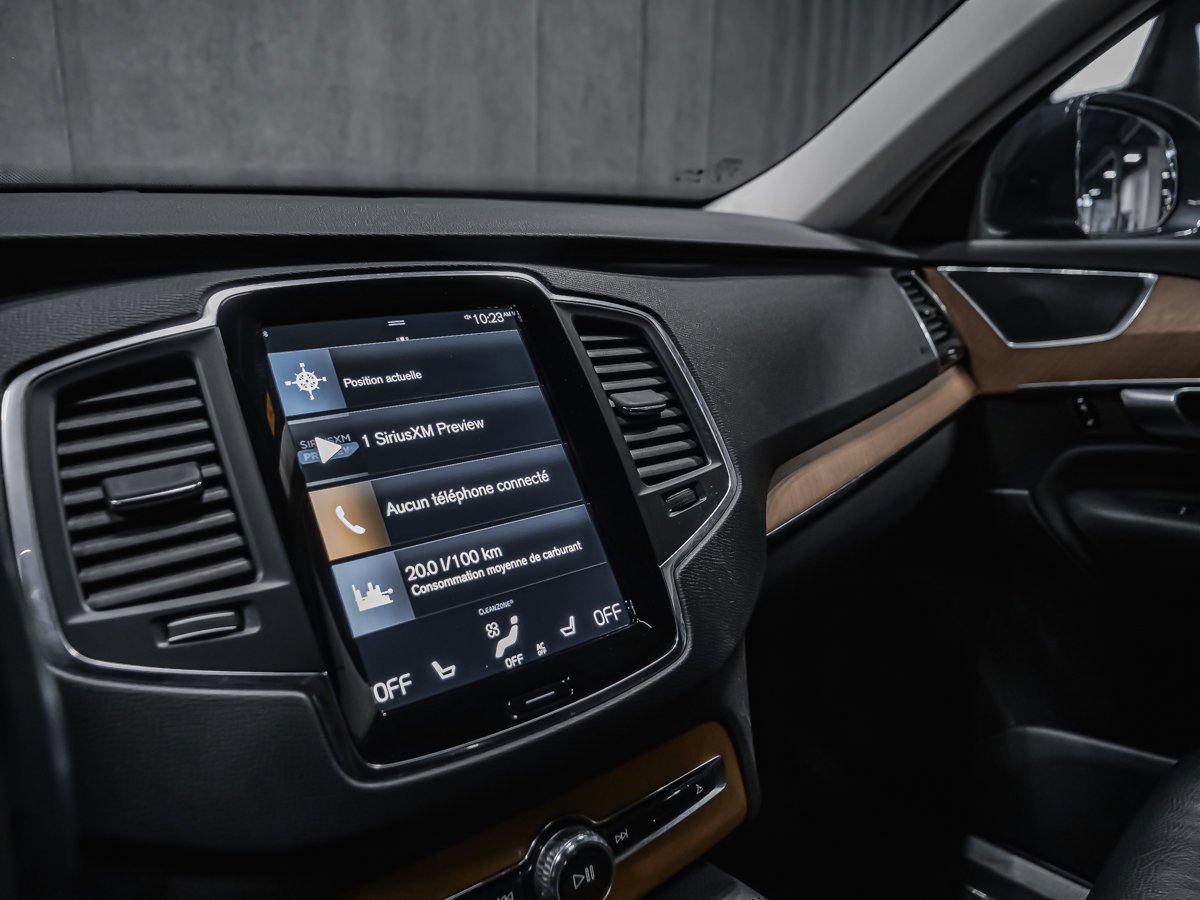 2022 Volvo XC90 T6 MOMENTUM CLIMAT Grey Montreal - photo #10