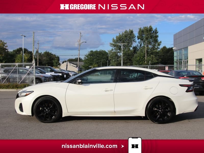 Nissan Maxima BI6232 | SR**cuir bose v6 performant 2021 Blanc Laval - photo #4