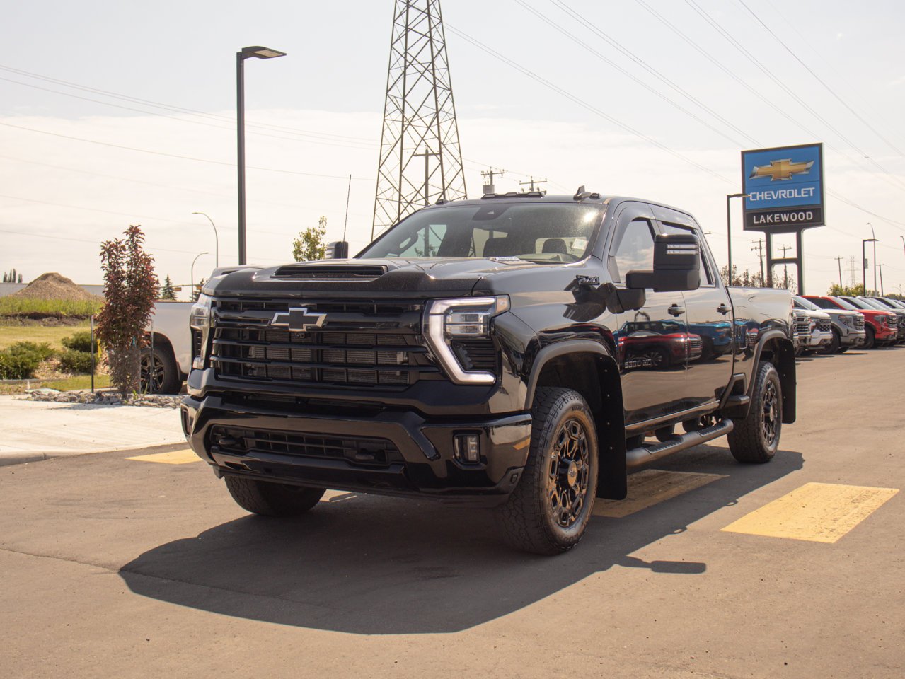 2024 Chevrolet Silverado 2500HD 4WD Crew Cab 159 LT Black Sherwood Park - photo #3