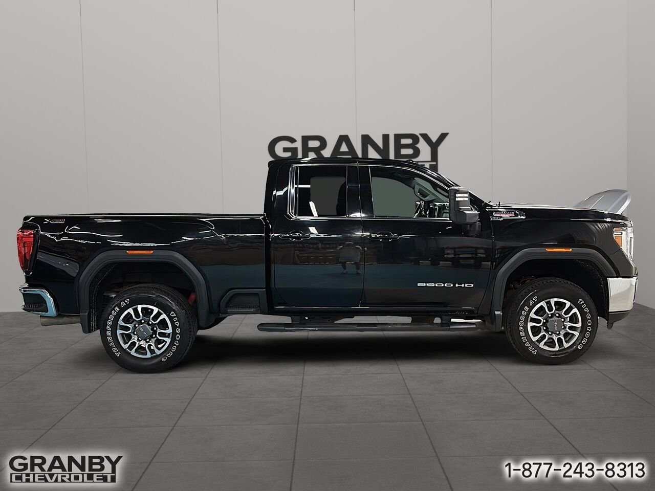 2022 GMC Sierra 2500HD SLE doublecab boite 6.6 pied diesel | 26-0984A Black Granby - photo #3