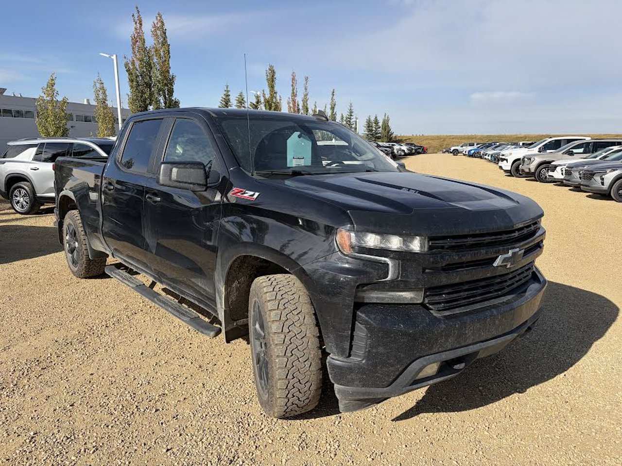 2021 Chevrolet Silverado 1500 4WD Crew Cab 147 RST Black Sherwood Park - photo #1
