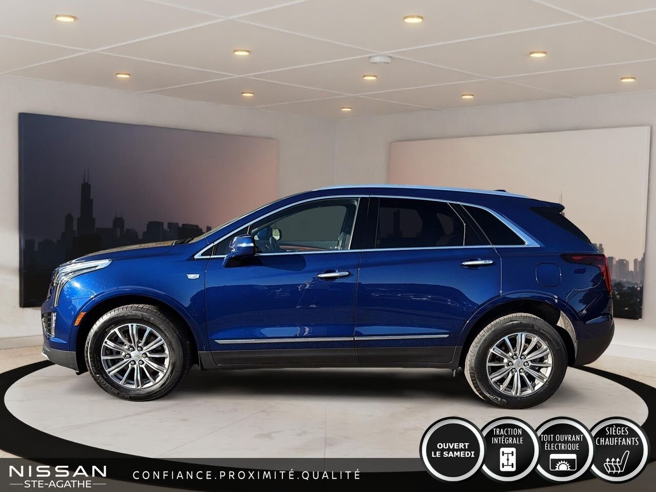 2023 Cadillac XT5 HAUT DE GAMME LUXE | TI | SEULEMENT 49 212 KM | TOIT OUVRANT ULTRAVIEW | CUIR | BOSE Blue Saint-Jérôme - photo #5