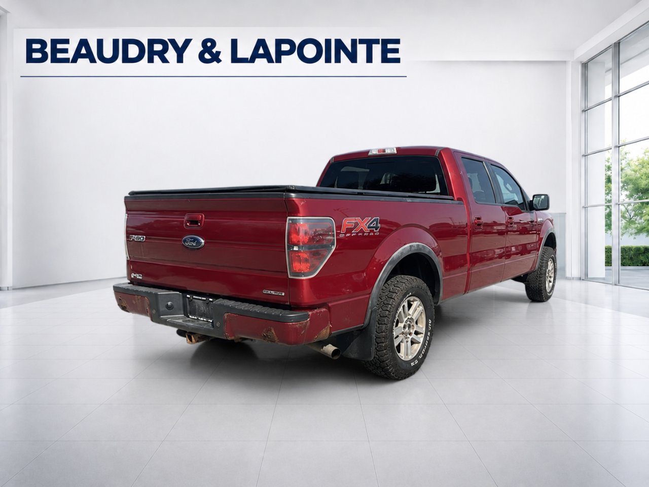 2014 Ford F-150 Red La Sarre - photo #4