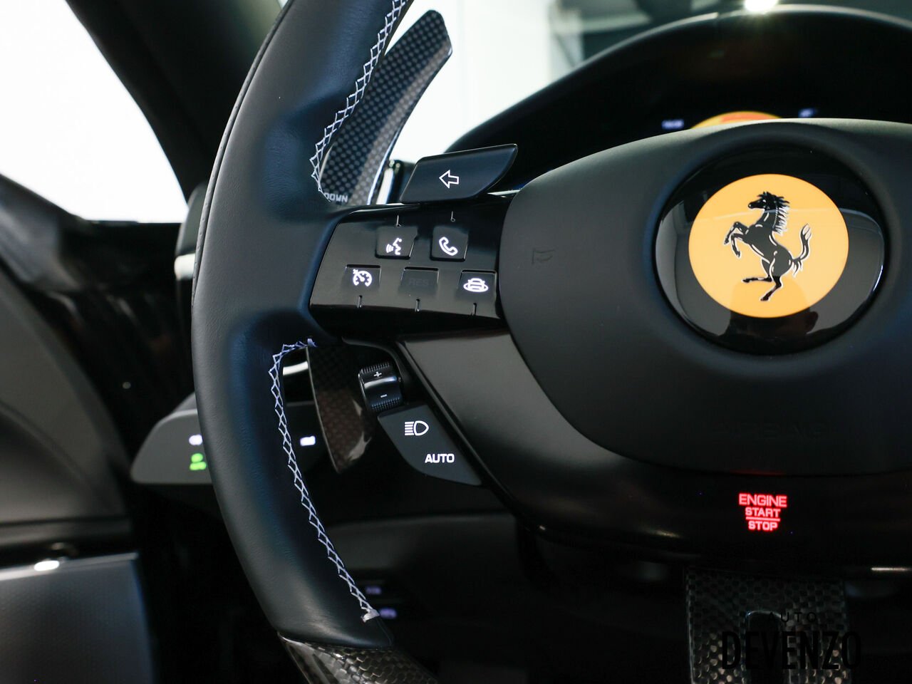 2025 Ferrari Roma Black Saint-Eustache - photo #15