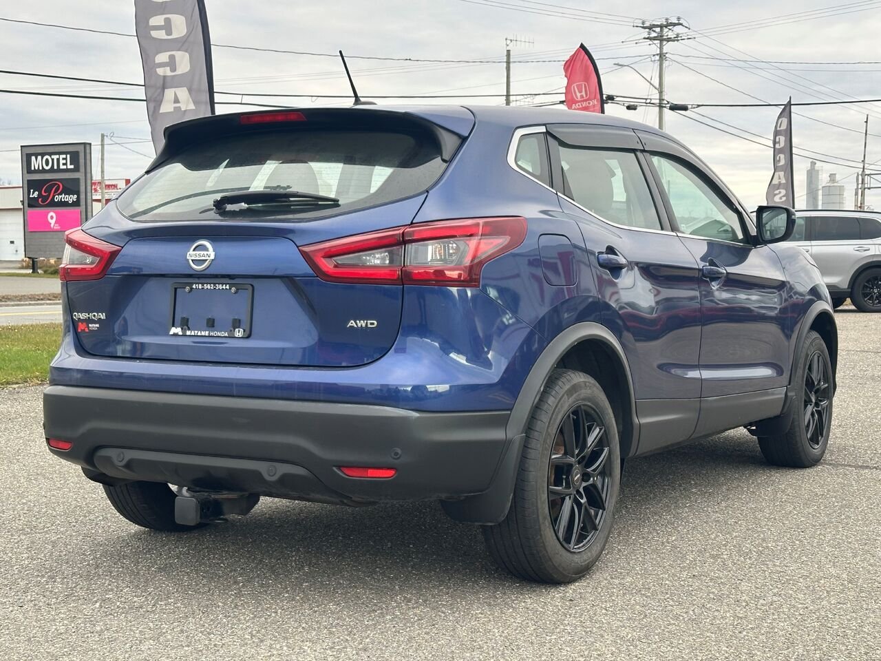 2020 Nissan Qashqai S TI CVT Blue Matane - photo #4