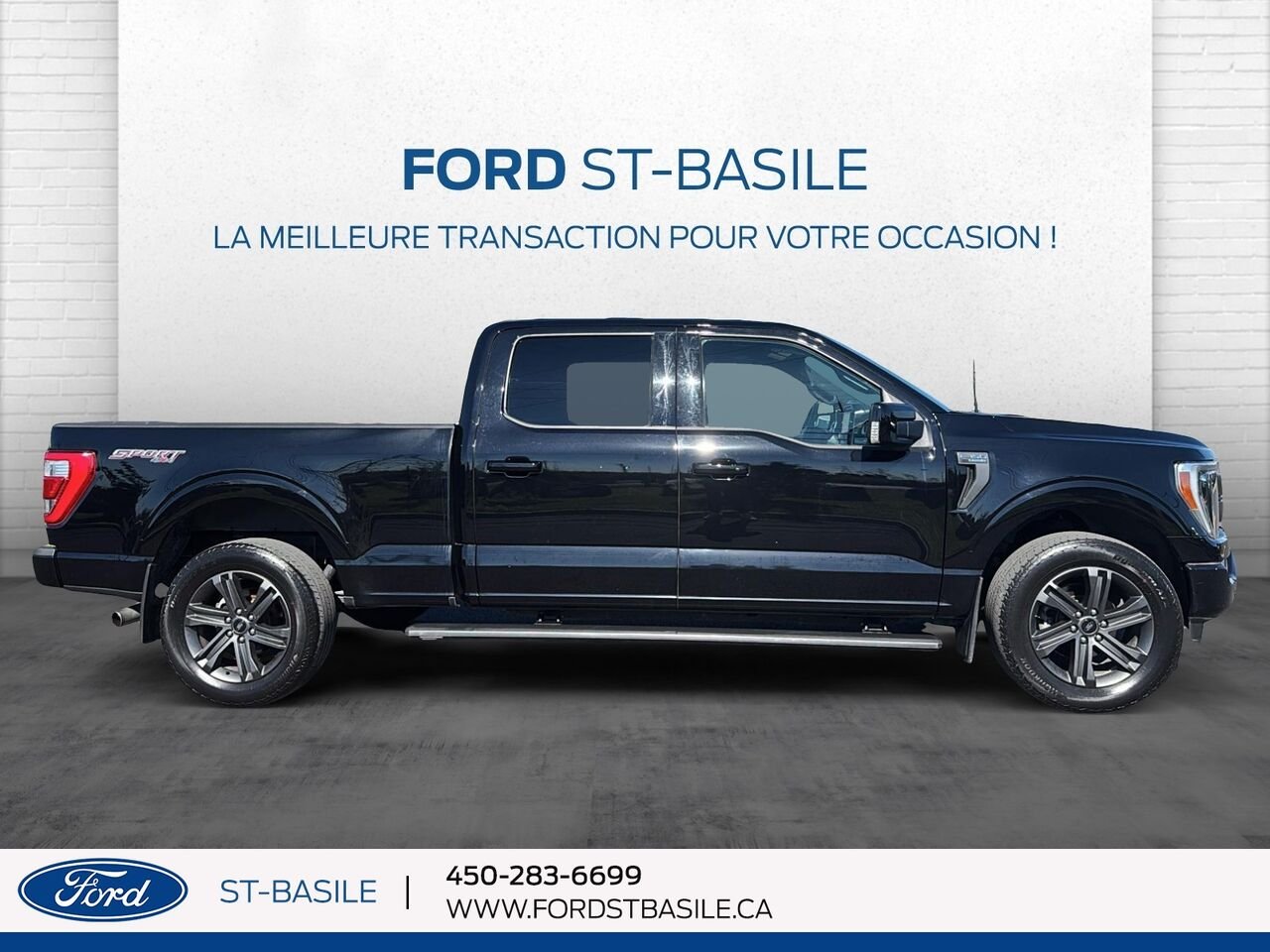 Ford F-150 2023 Noir Saint-Basile-le-Grand - photo #9
