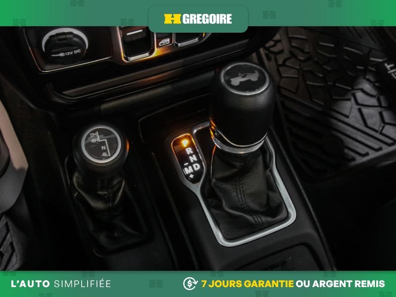 Jeep Wrangler SH0444 | Unlimited Sport 80th Anniversary 4WD AUTO A/C MAGS 2021 Gris Laval - photo #17