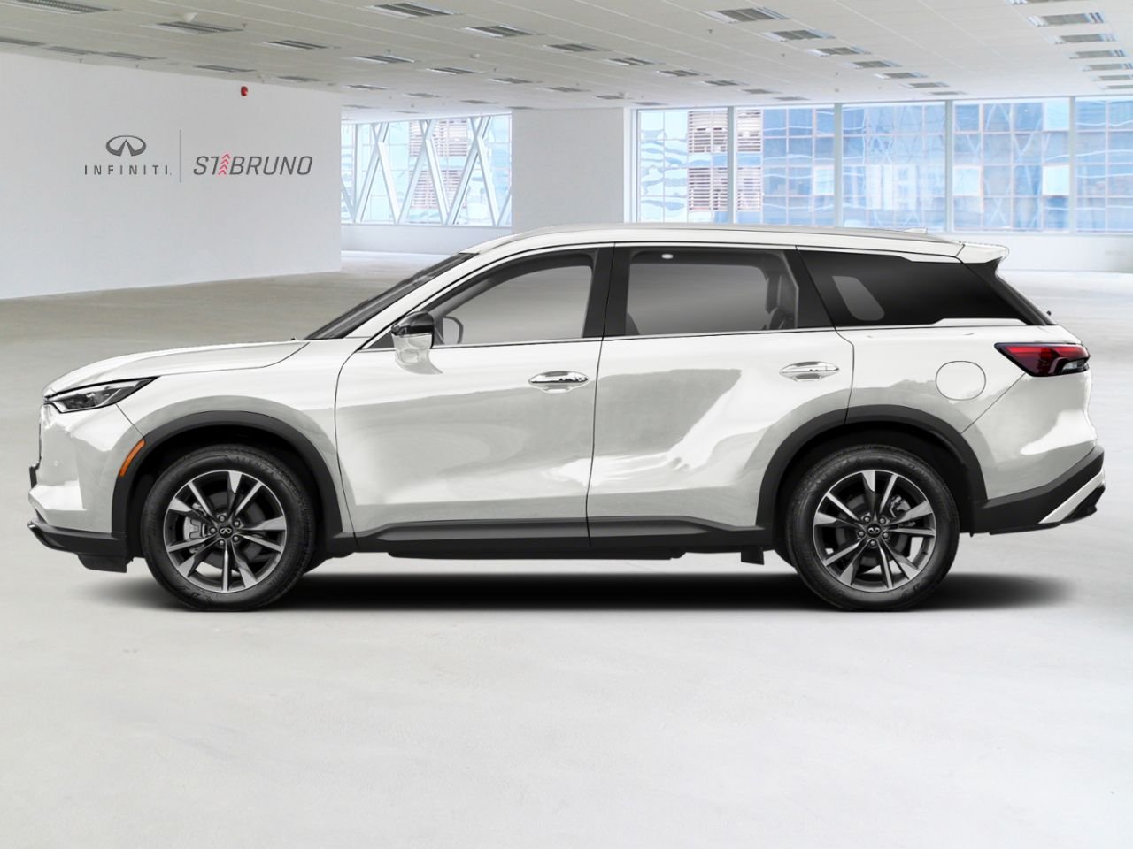 2025 INFINITI QX60 Majestic White Tri Coat Pearl  - photo #1