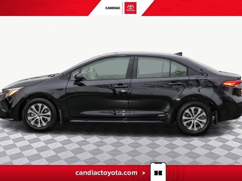Toyota Corolla TR02484 | Hybrid LE AWD - MAGS - CLIM AUTOM - SIÈGES CHAUFFA 2024 Noir Laval - photo #4