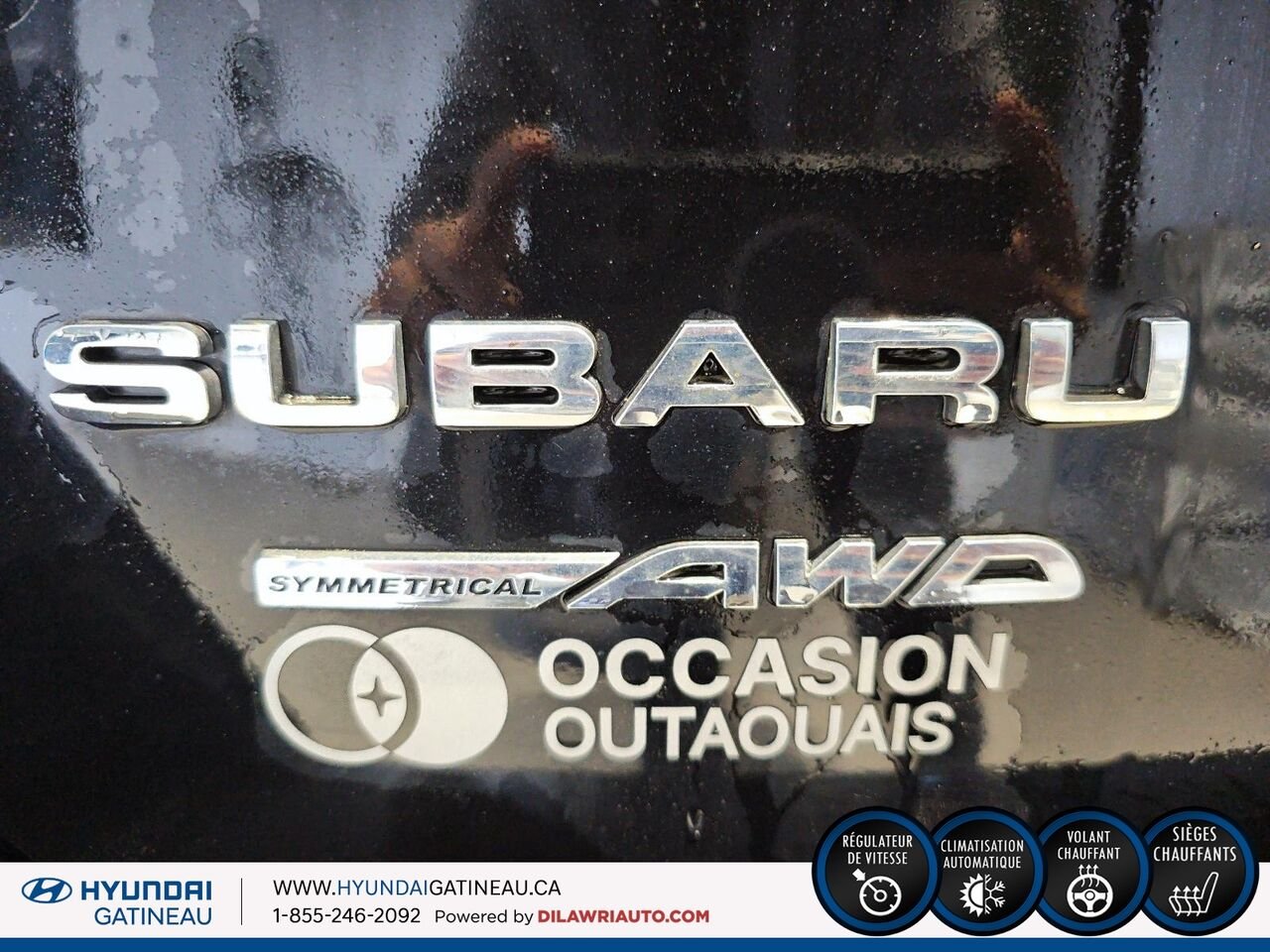 Subaru Crosstrek Tourisme CVT *** 4 roue motrice , sieges chauffant , pneus d hiver *** 2021 Noir Ottawa & Gatineau - photo #14