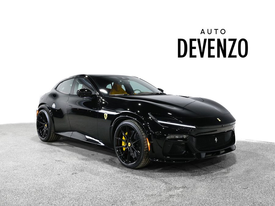 2026 Ferrari Purosangue V12 725HP *** FULL CAR SATIN PPF *** 2026 Black
