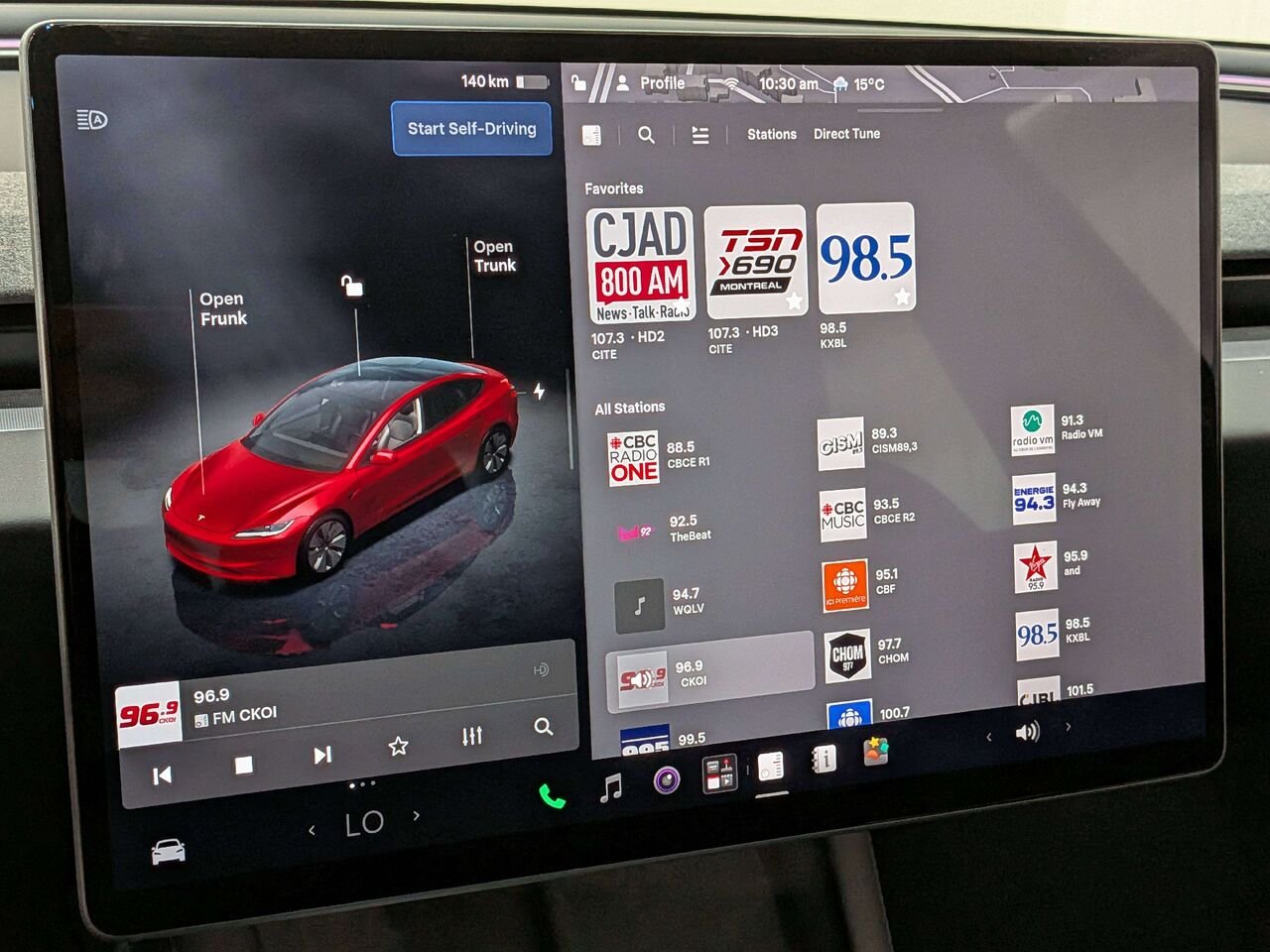 2025 Tesla Model 3 Premium AWD Red Val-David - photo #25