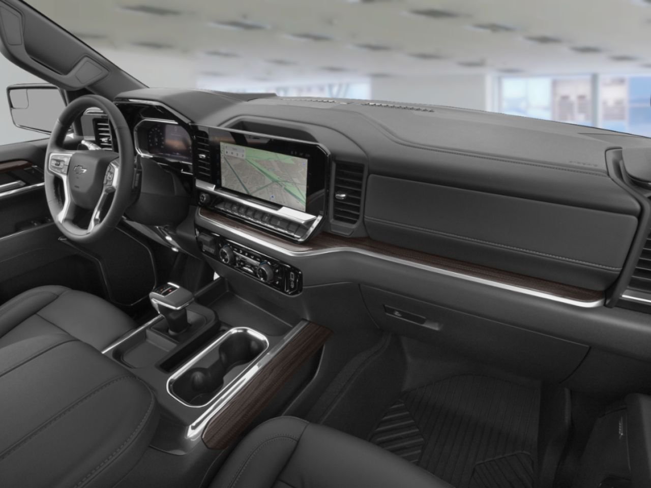 CHEVROLET Silverado 1500 LT Trail Boss cabine multiplace 4RM 157 po 2026 Noir Amos - photo #12