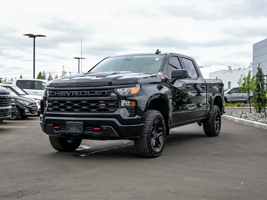 2024 Chevrolet Silverado 1500 Custom Trail Boss 3.0L Duramax | Remote Start Black