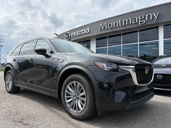 MAZDA CX-90 hybride rechargeable GS-L TI 2026 Noir de jais mica