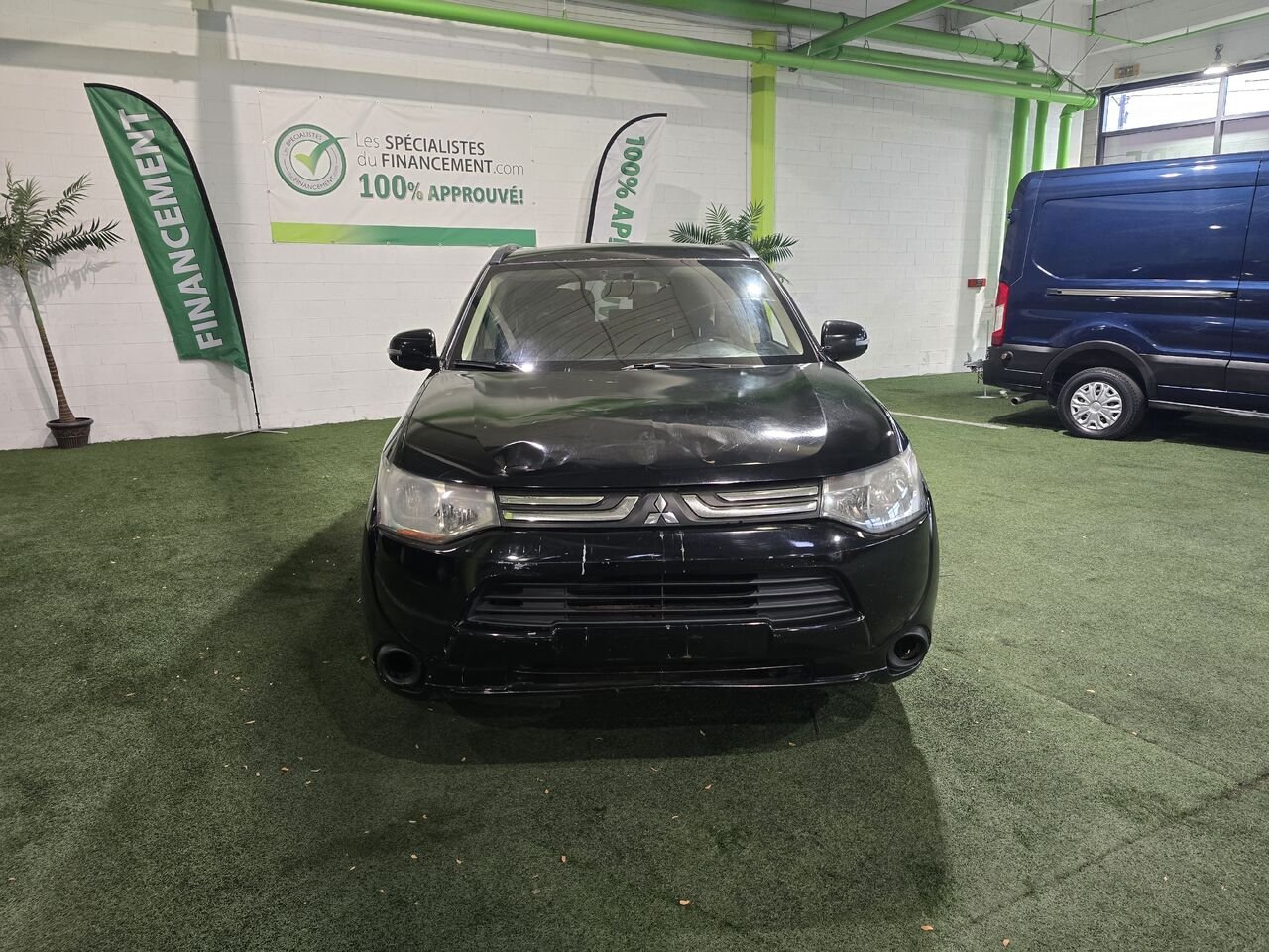 2014 Mitsubishi Outlander Black  - photo #8