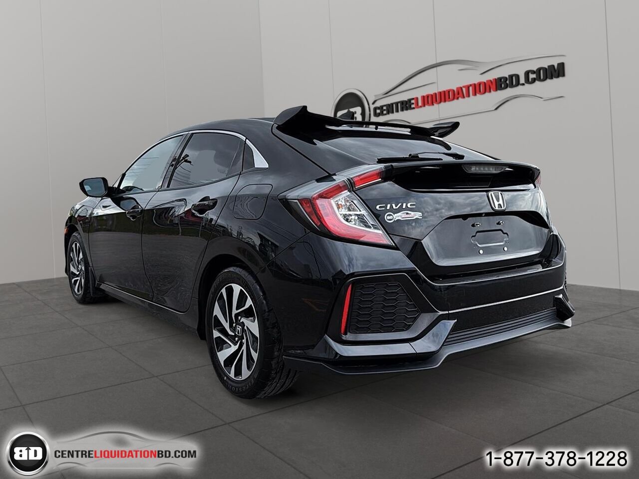 Honda Civic Hayon LX 5 portes BM | BD0398A 2017 Noir Granby - photo #6