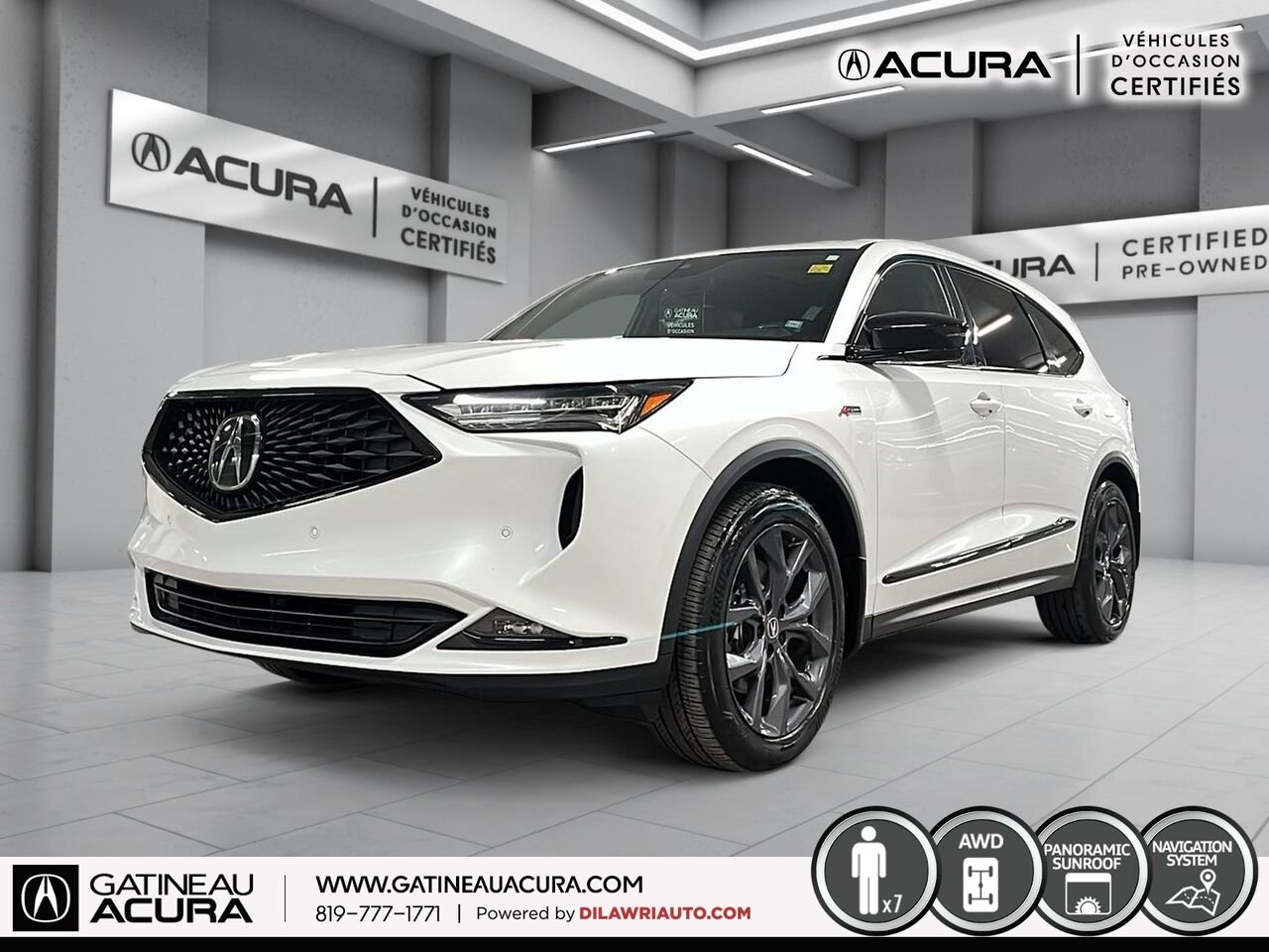 2023 Acura MDX A-Spec SH-AWD White Ottawa & Gatineau - photo #0