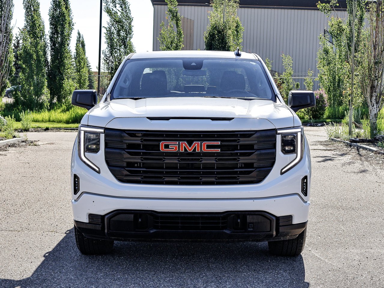 2024 GMC Sierra 1500 4WD Crew Cab 147 Pro White Sherwood Park - photo #2