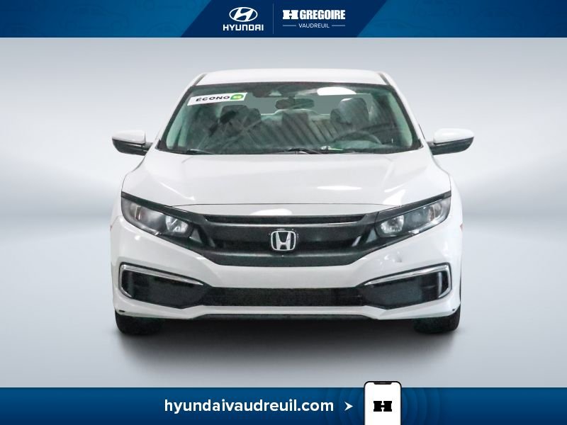 2019 Honda Civic White Laval - photo #2