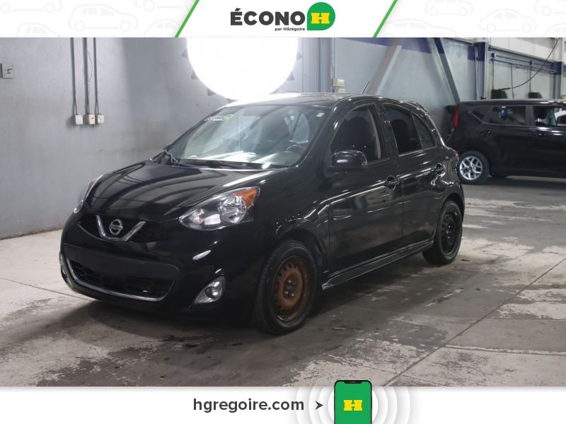 Nissan MICRA S GR ÉLEC A/C BLUETOOTH CAMÉRA 2017 Noir