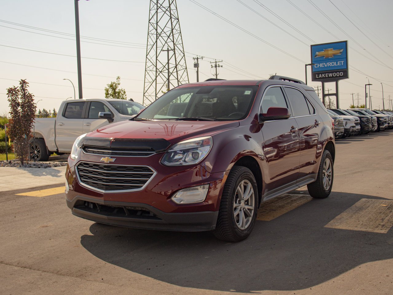 2016 Chevrolet Equinox AWD 4dr LT Red Sherwood Park - photo #3