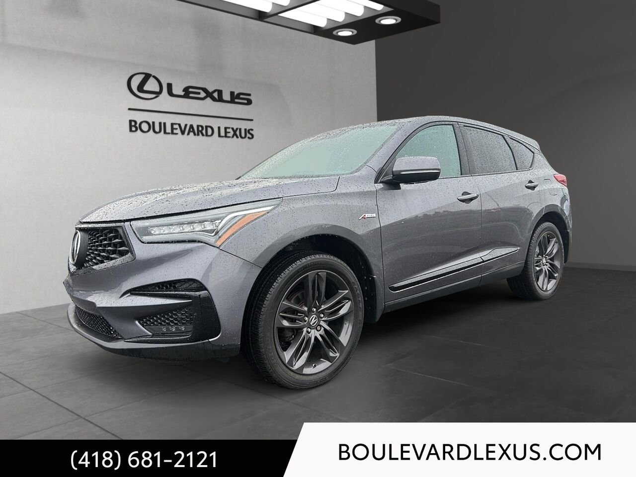 Acura RDX 19896B | A-Spec TI 2021 Gris Québec - photo #0