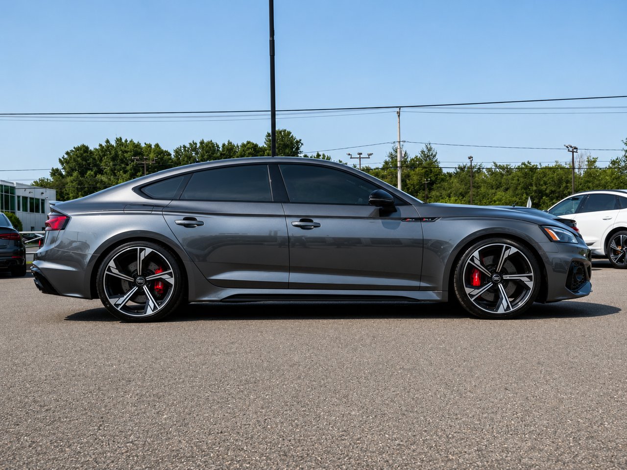 Audi RS 5 Sportback 2022 Gris Granby - photo #7