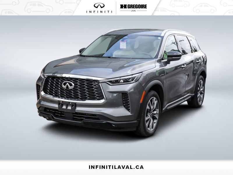 Infiniti QX60 LUXE CUIR TOIT PANORAMIQUE NAVI 2023 Gris