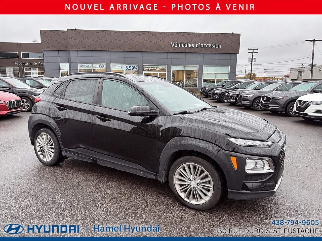 Hyundai Kona 2018 Noir Saint-Eustache - photo #0