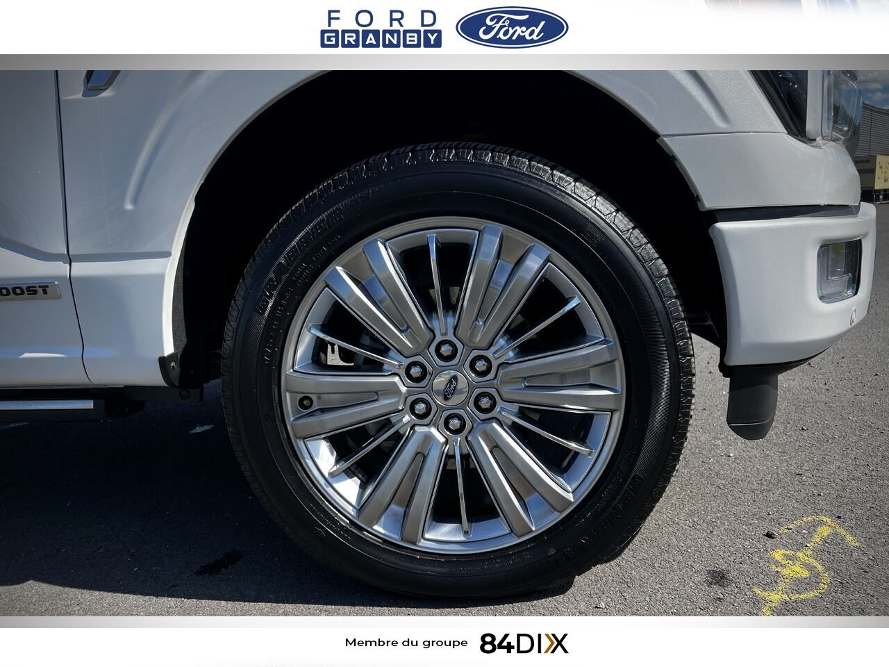 Ford F-150 2024 Blanc Granby - photo #6