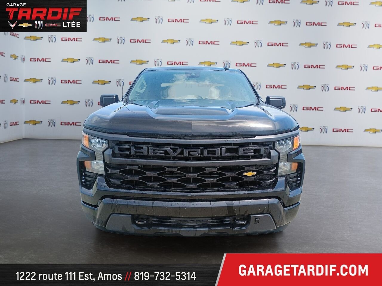 2024 CHEVROLET 1500 4RM, CAISSE COURTE, CAB. MULTIPLAC Black Mont-Laurier - photo #1