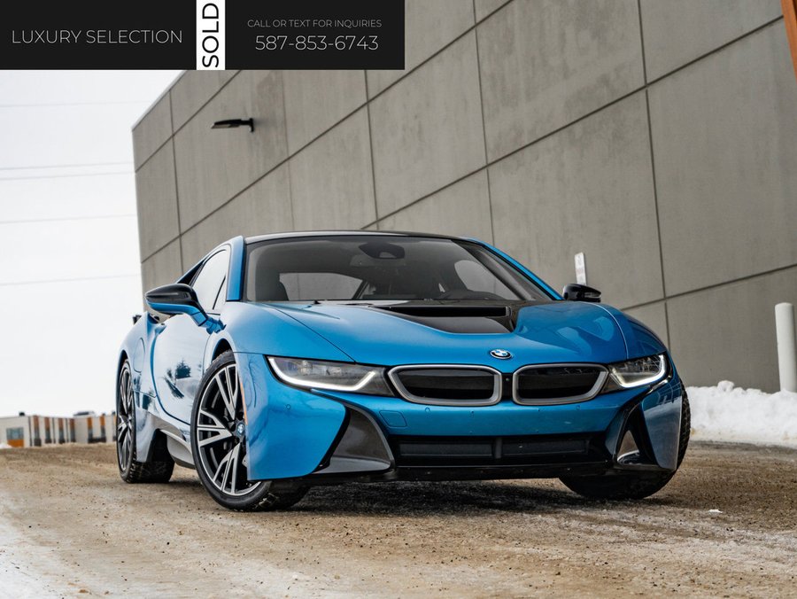 2015 BMW i8 Blue