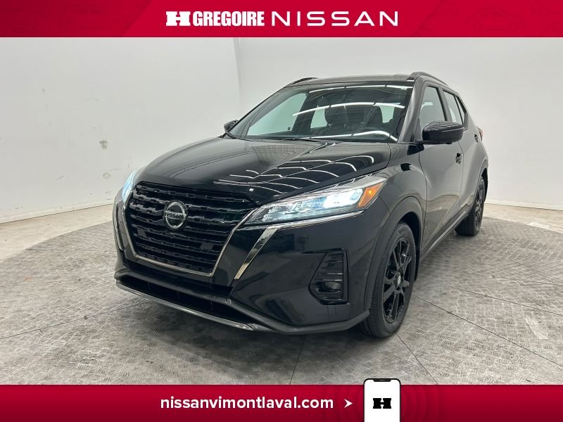 Nissan Kicks SR CARPLAY CUIR CAMERA A PARTIR DE 2.99% 2021 Noir