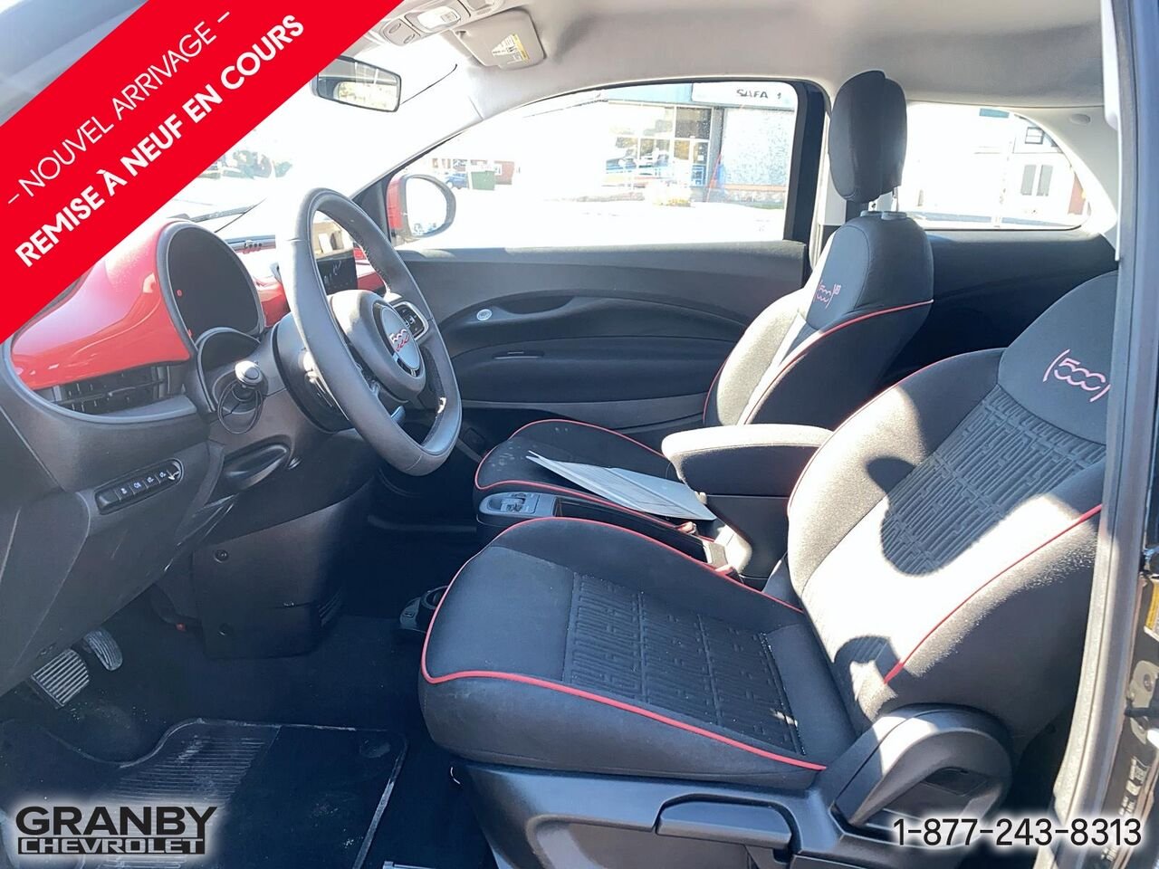FIAT 500e Édition (RED) TA | 27-0291A 2024 Noir Granby - photo #8