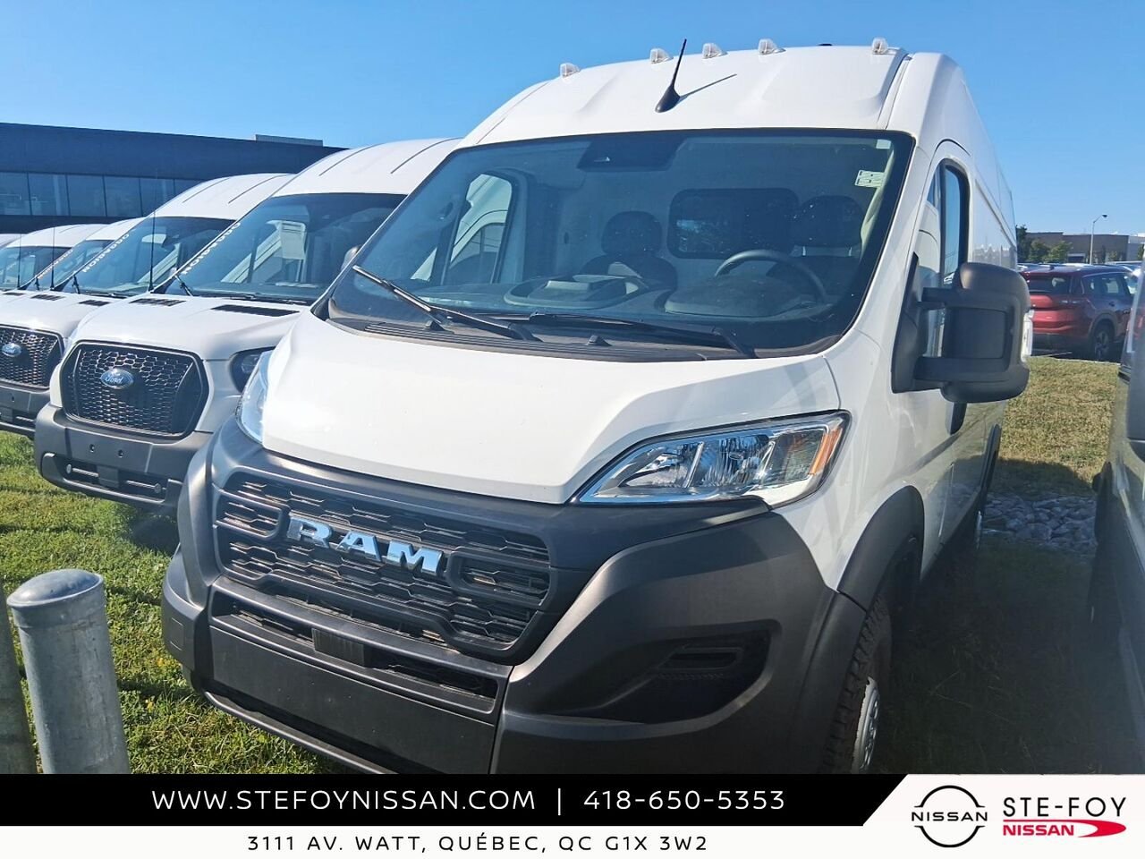 Ram ProMaster 2500 TOIT HAUT 2025 Blanc Ste-Foy - photo #0