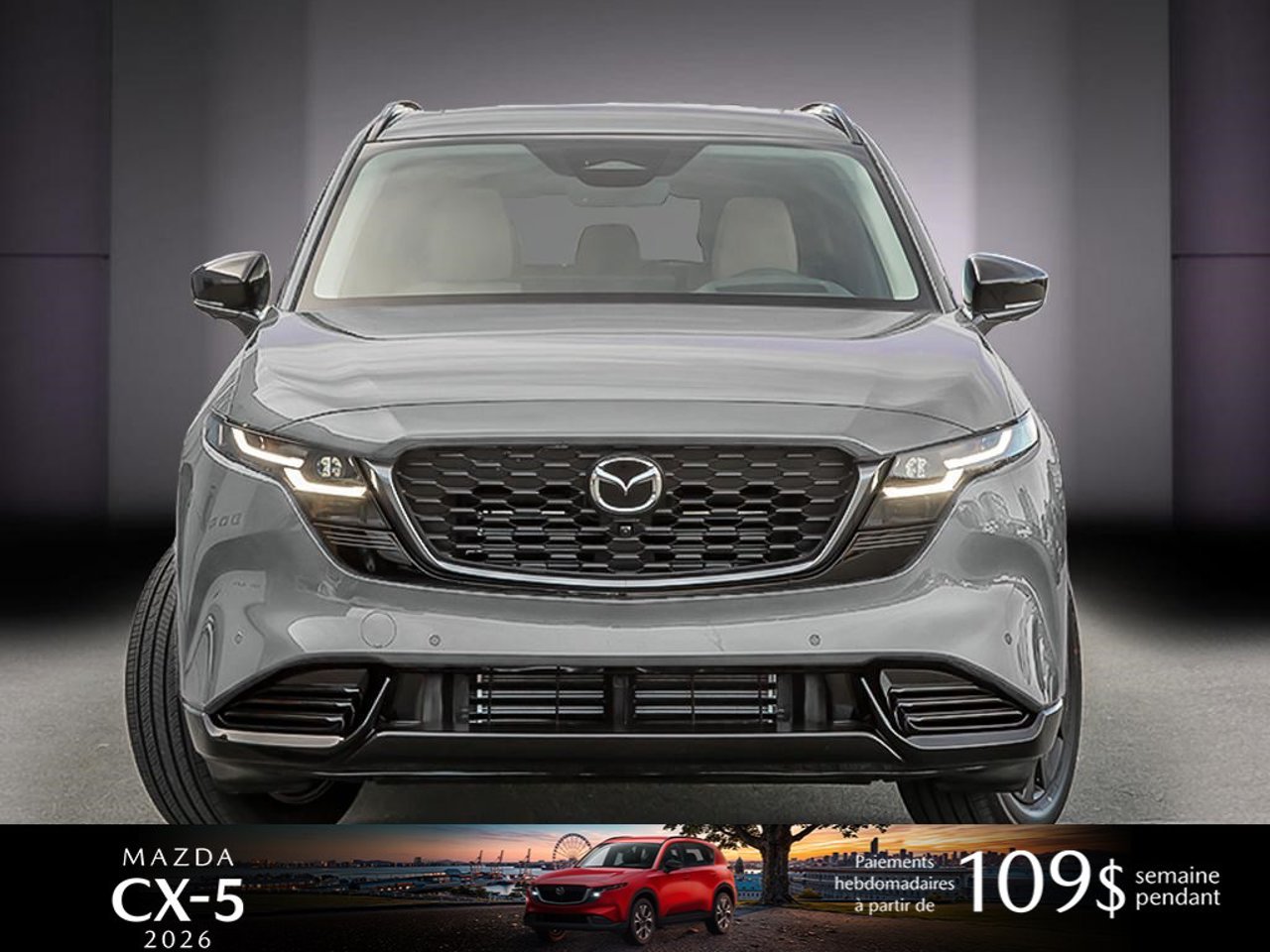 2026 Mazda CX-5 JM3KMCHA1T0216883 Aero Grey Metallic Mirabel - photo #1
