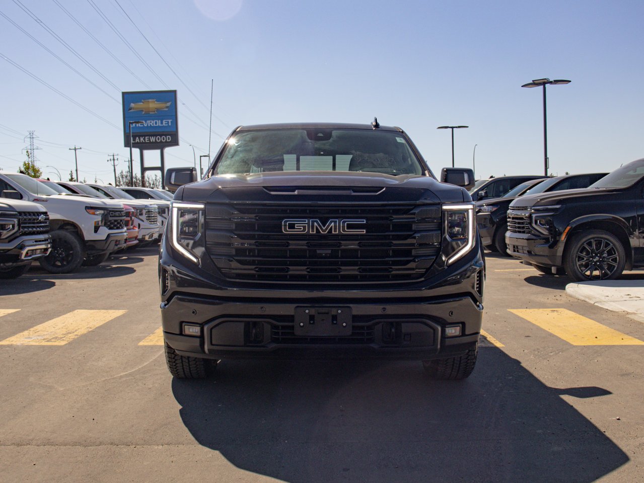 2024 GMC Sierra 1500 4WD Crew Cab 147 Elevation Grey Sherwood Park - photo #2