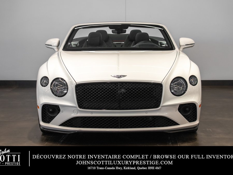 Bentley Continental GT Speed Convertible 2022 Blanc