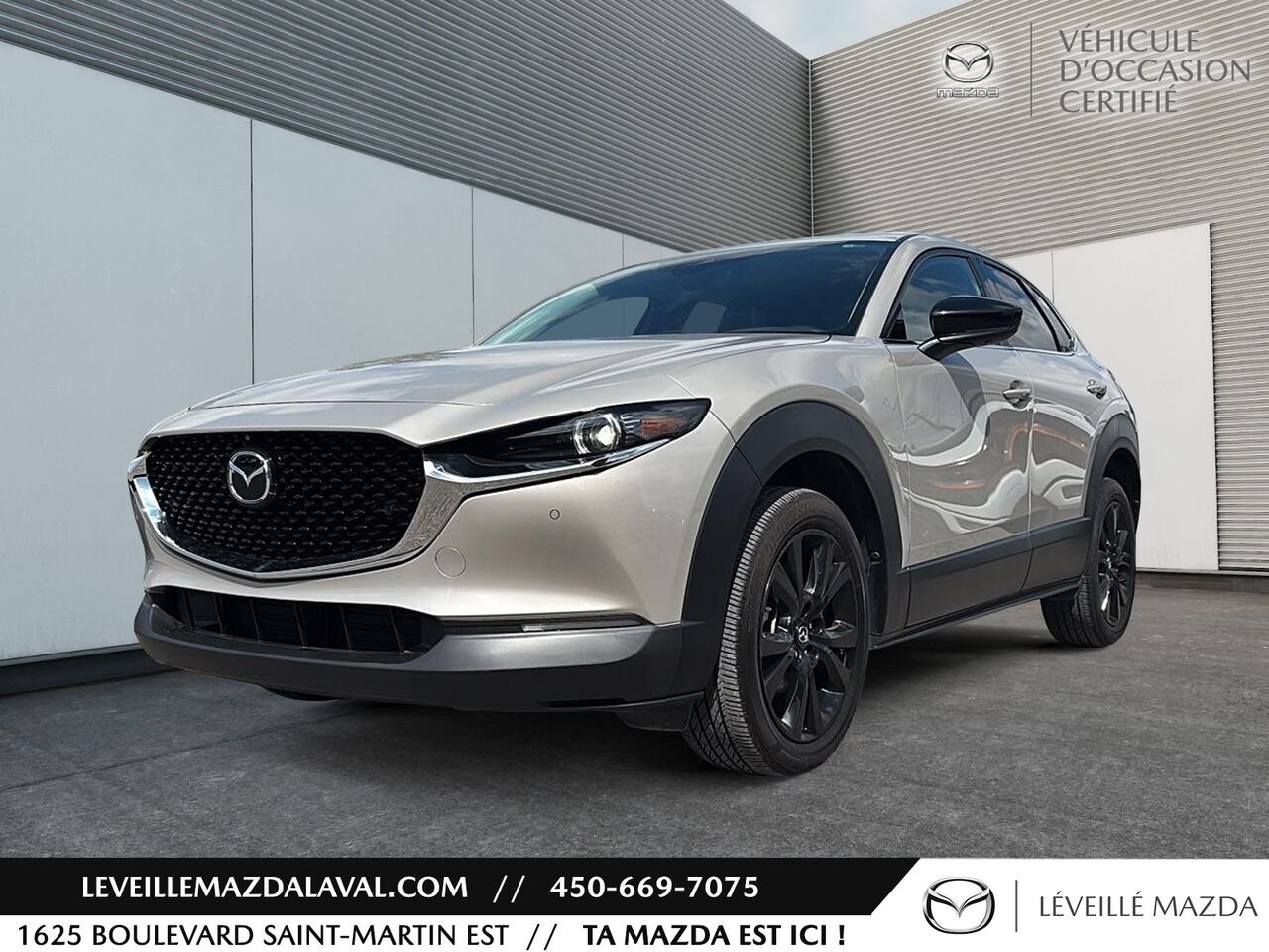 Mazda CX-30 GT TI avec moteur turbo 2023 gray Laval - photo #0