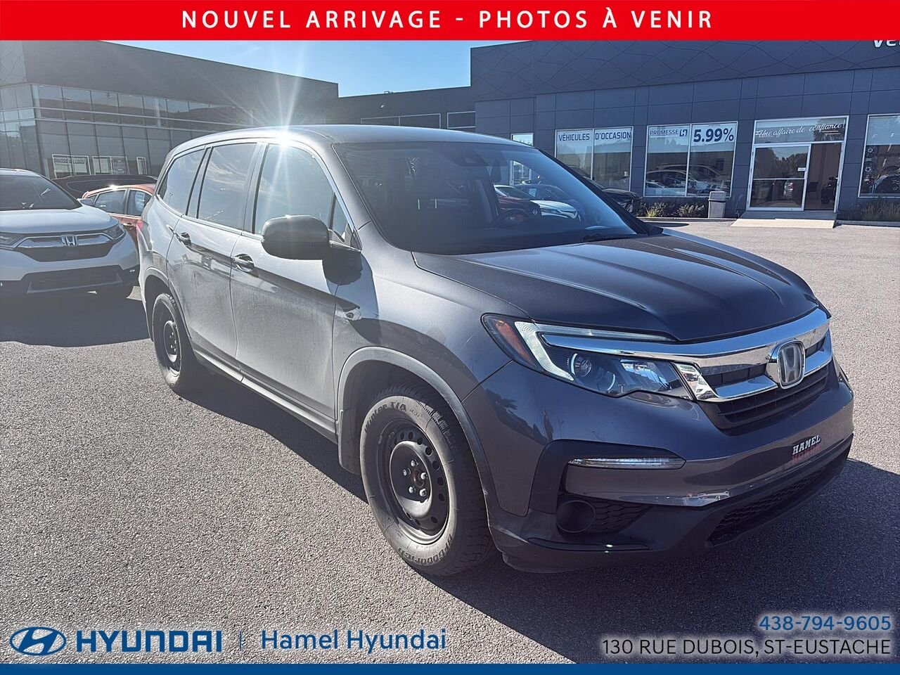 2019 Honda Pilot Grey Saint-Eustache - photo #1