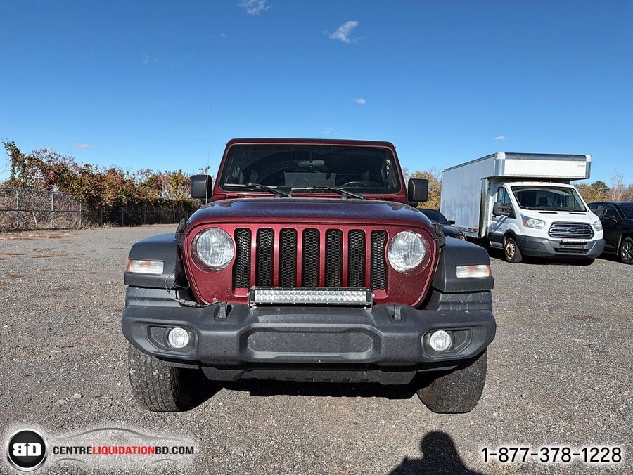 Jeep Wrangler Unlimited Sport S 4x4 2022 Rouge
