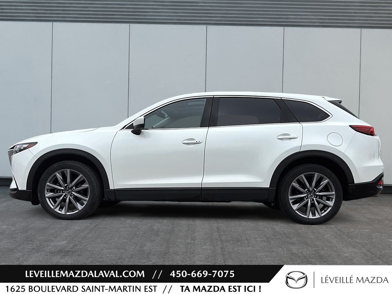 2022 Mazda CX-9 GS LUXE TI White Laval - photo #7