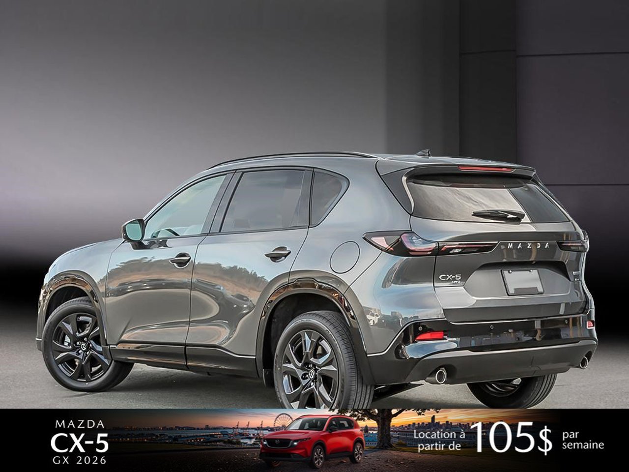2026 Mazda CX-5 JM3KMCHA2T0147427 Machine Grey Metallic Mirabel - photo #3