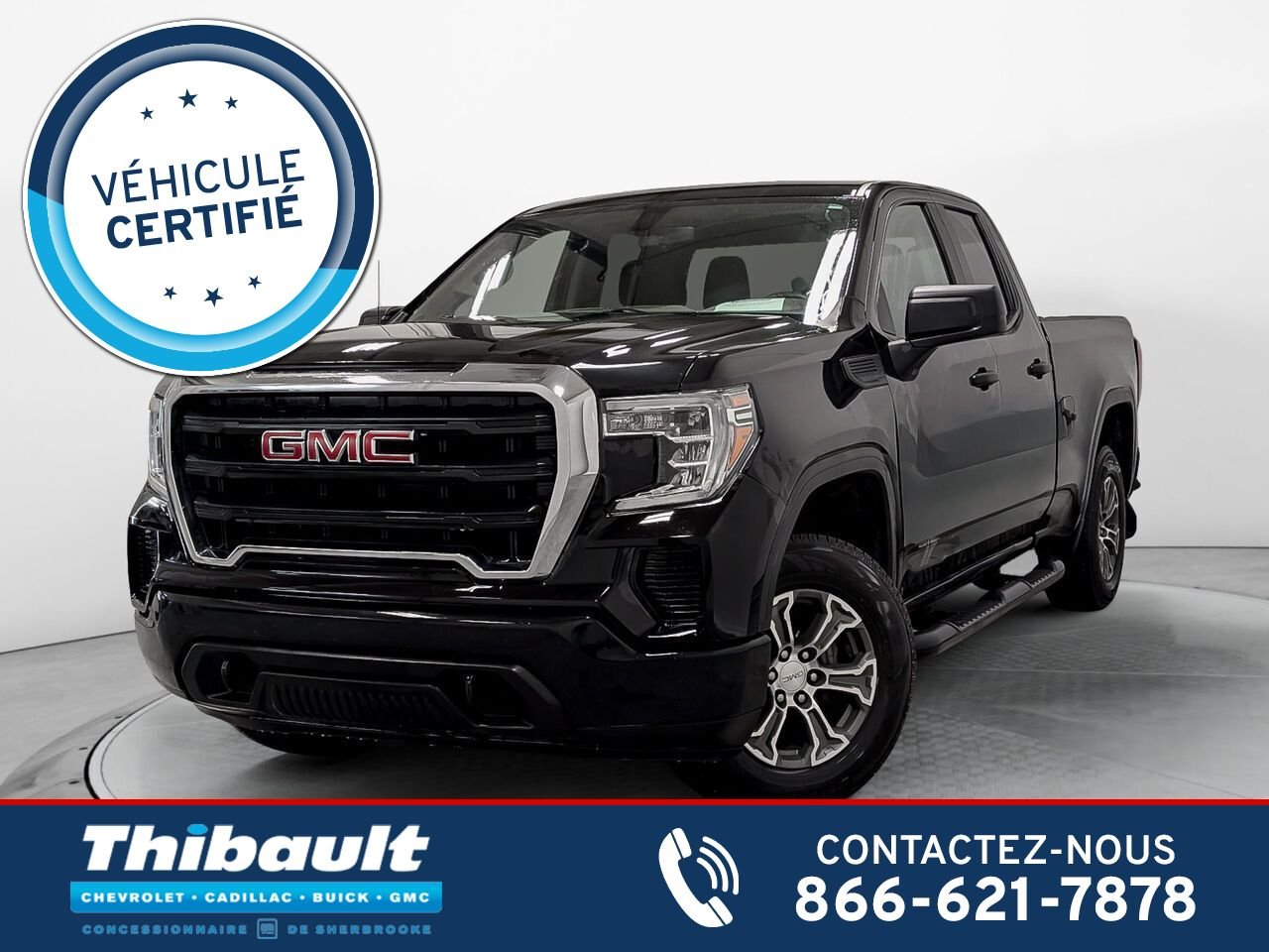 GMC SIERRA 1500 CAISSE STANDARD DE 6 PIEDS 6 X31 4x4 Moteur V8 5.3L 6 Places 2021 Autre Sherbrooke - photo #0