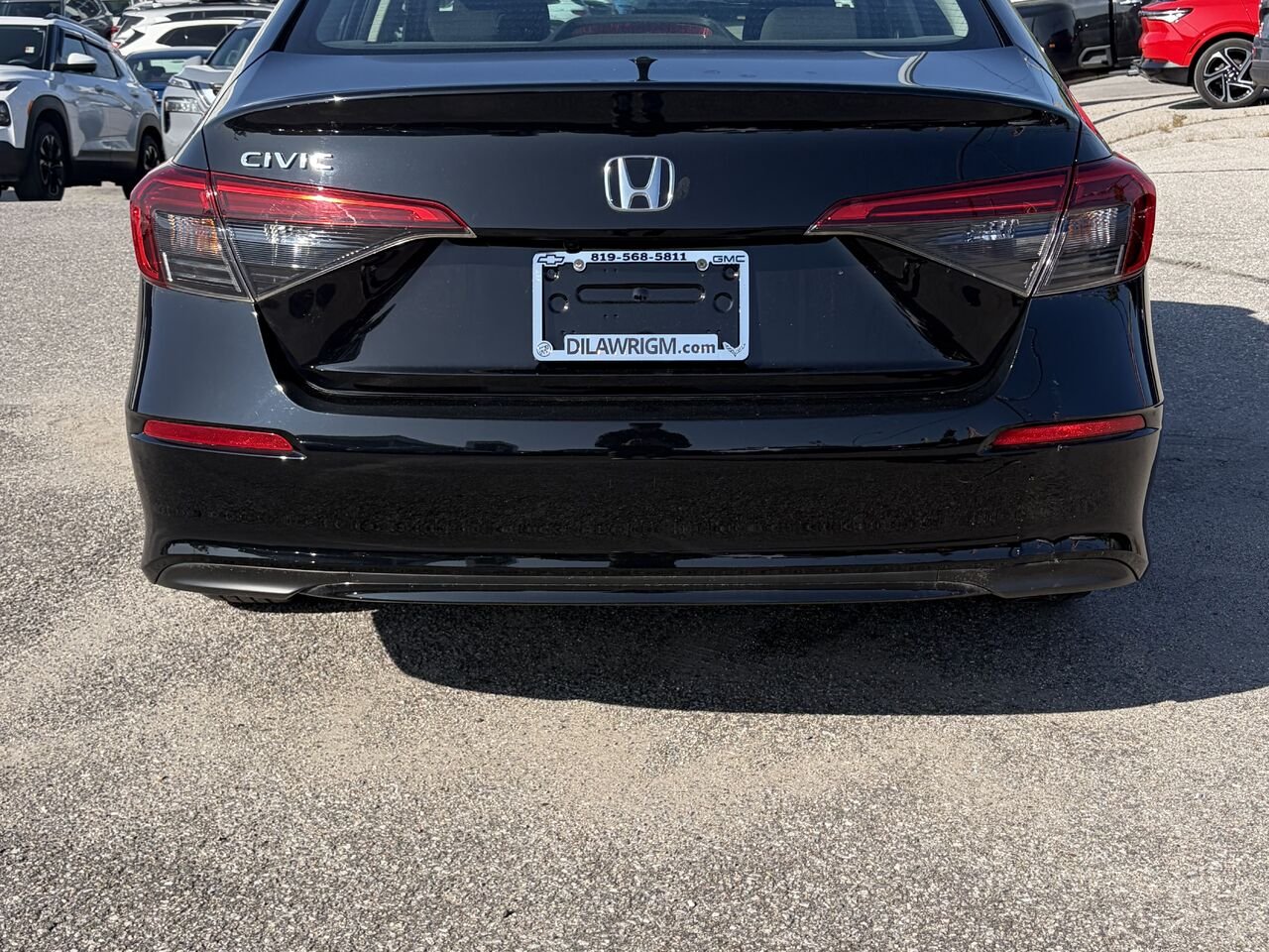 2022 HONDA CIVIC EX EX CVT Black Gatineau - photo #12