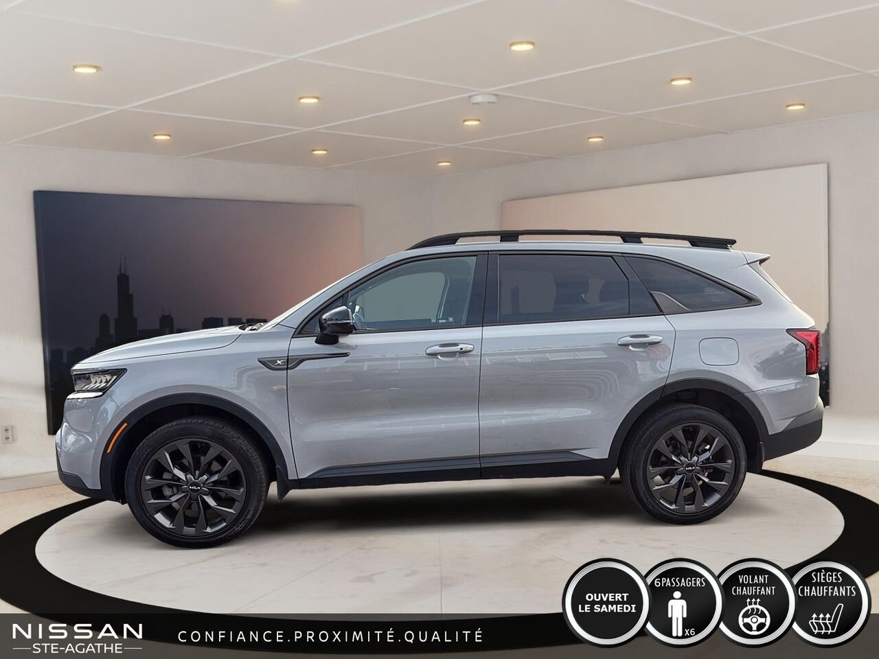 2023 Kia Sorento Grey Saint-Jérôme - photo #5