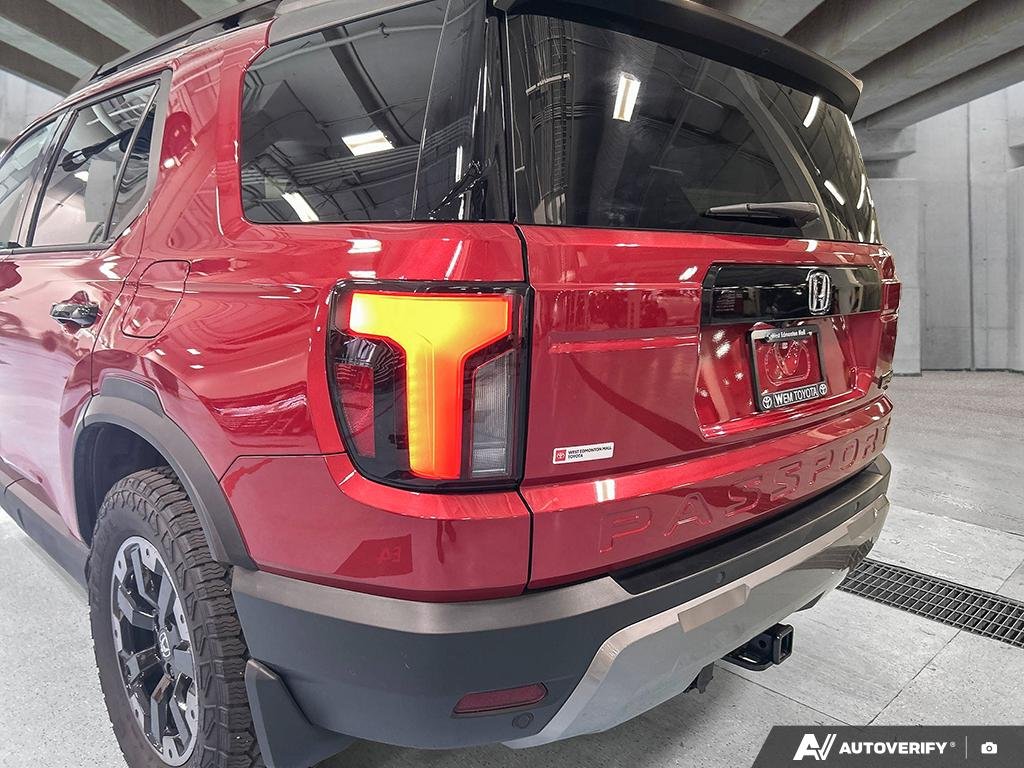 2026 Honda Passport 2601617A | TrailSport Touring, nearly new Red Edmonton - photo #10